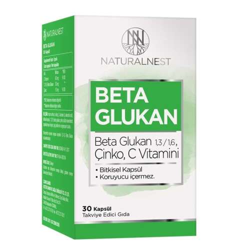 Naturalnest Beta Glukan 30 Hard Kapsül - 1