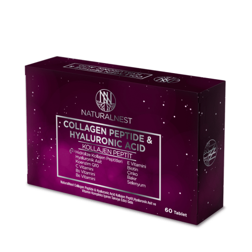 Naturalnest Collagen Peptide-Hyaluronic Acid 60 Kapsül - 1