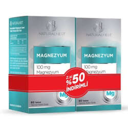 Naturalnest Magnezyum 2x 60 Tablet - 2.%50 İndirimli - 1