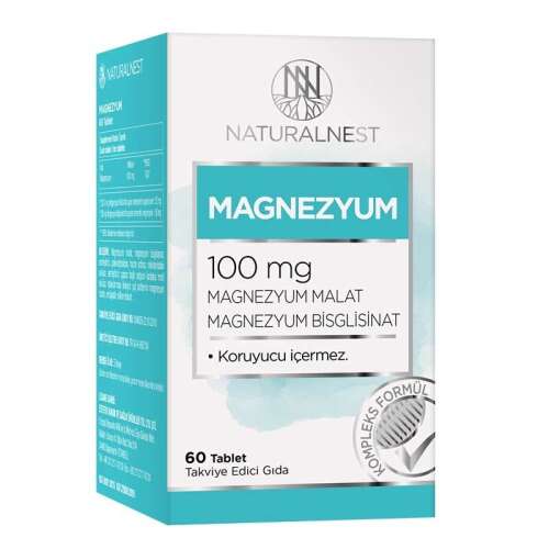 Naturalnest Magnezyum 60 Tablet - 1