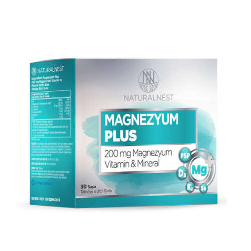 Naturalnest Magnezyum Takviye Edici Gıda 30 Saşe - 1