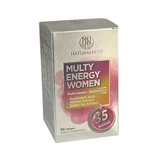 Naturalnest Multy Energy Women Takviye Edici Gıda 30 Tablet - 1