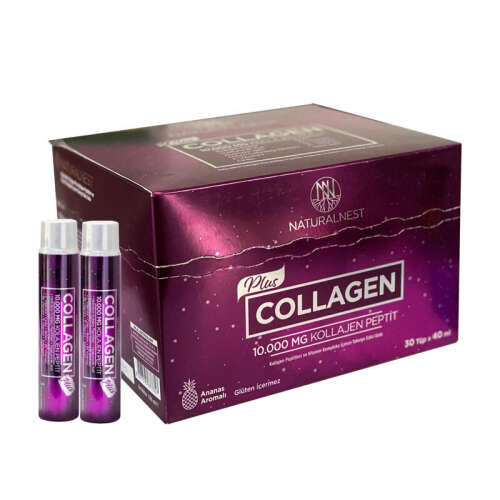 Naturalnest Plus Collagen 10.000 mg Takviye Edici Gıda 30 x 40 ml - 1