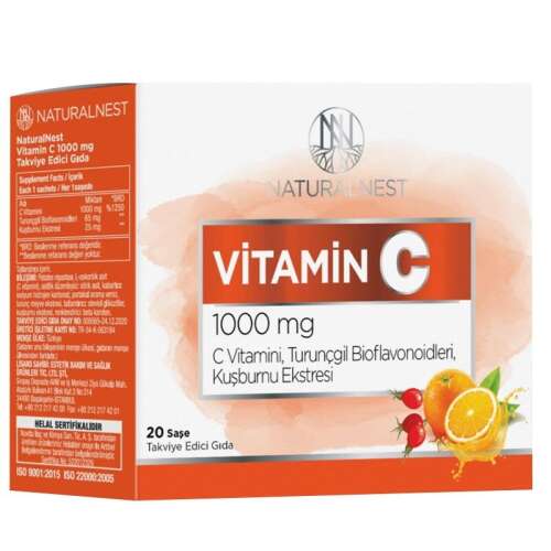 Naturalnest Vitamin C 1000 mg 20 Saşe - 1