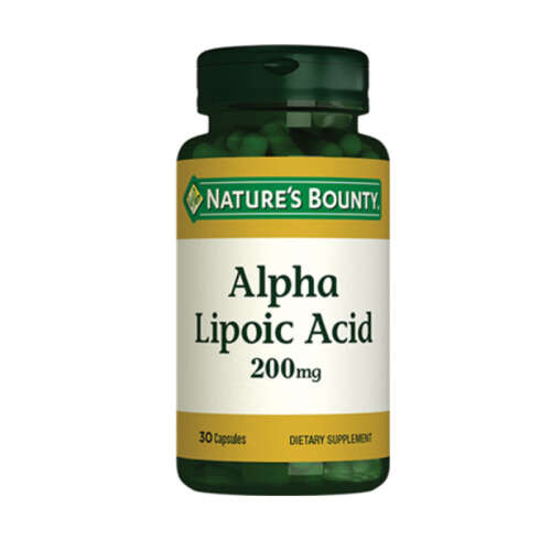 Natures Bounty Alpha Lipoic Acid 200 mg Takviye Edici Gıda 30 Kapsül - 1