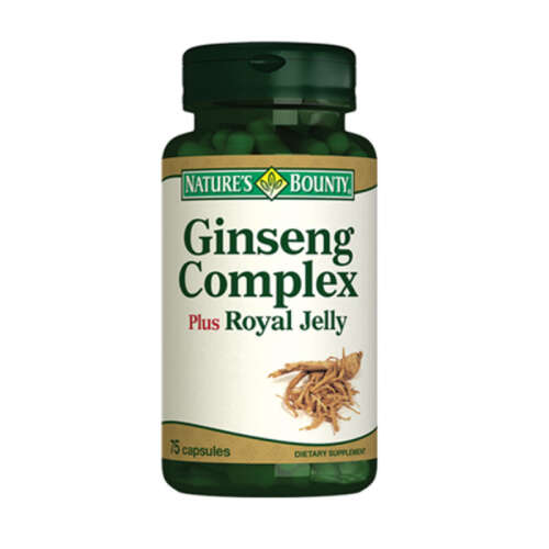 Natures Bounty Ginseng Complex Plus Royal Jelly Takviye Edici Gıda 75 Kapsül - 1