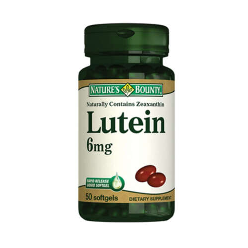 Natures Bounty Lutein 6 mg Takviye Edici Gıda 50 Kapsül - 1