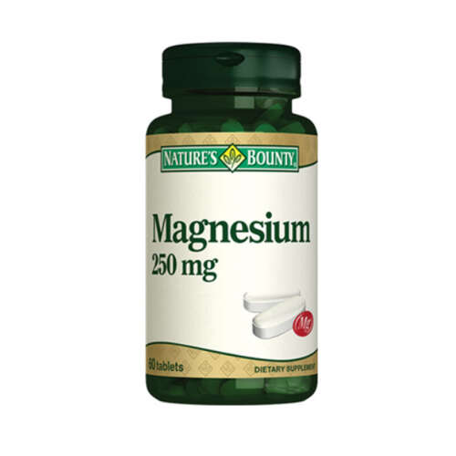 Natures Bounty Magnesium 250 mg Takviye Edici Gıda 60 Tablet - 1