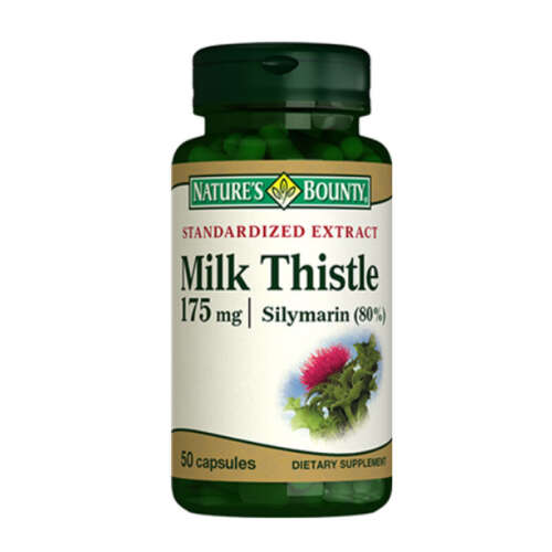 Natures Bounty Milk Thisle 175 mg Takviye Edici Gıda 50 Kapsül - 1