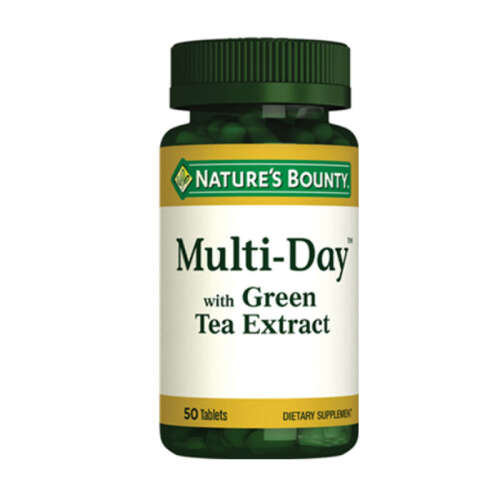 Natures Bounty Multi-Day Green Tea Extract Takviye Edici Gıda 50 Tablet - 1