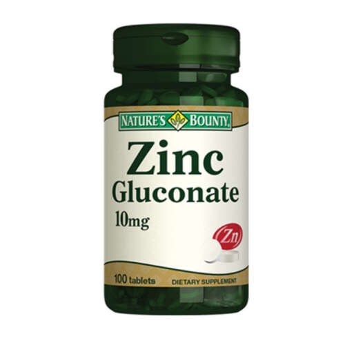 Natures Bounty Zinc Gluconate 10 mg 100 Tablet - 1