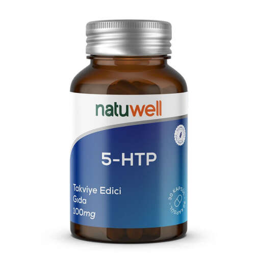 Natuwell 5-HTP 100 mg Takviye Edici Gıda 30 Kapsül - 1