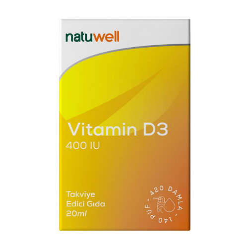 Natuwell D3 400 IU Damla 20 ml - 2