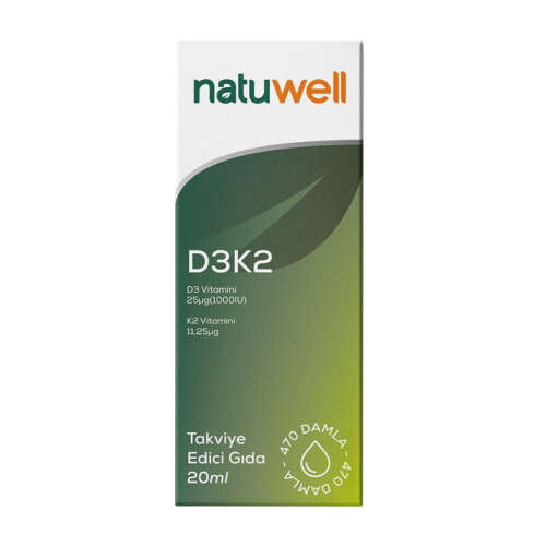 Natuwell D3K2 Damla 20 ml - 2