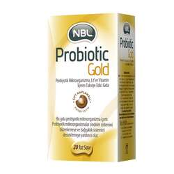 NBL Probiotic Gold Takviye Edici Gıda 20 Toz Saşe