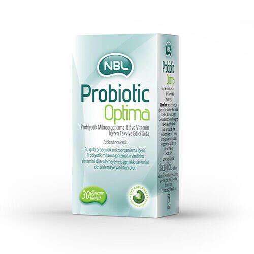 Nbl Probiotic Optima Takviye Edici Gıda 30 Tablet - 1