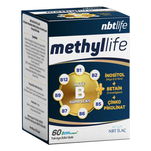 NBT İlaç Methllife Takviye Edici Gıda 60 Kapsül - 1