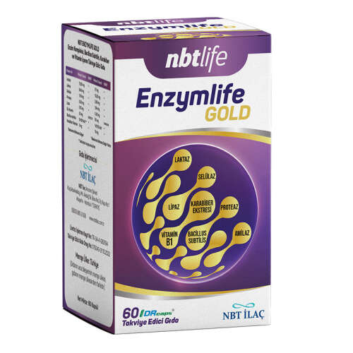 NBT Life Enzymlife Gold 60 Adet - 1