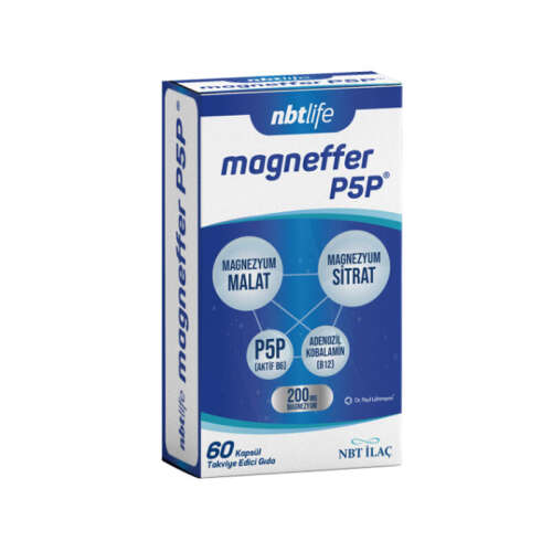 Nbt Life Magneffer P5P Takviye Edici Gıda 60 Kapsül - 1