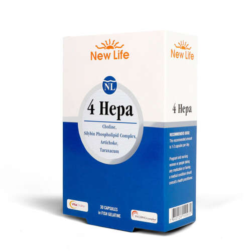 New Life 4 Hepa Takviye Edici Gıda 30 Kapsül - 2