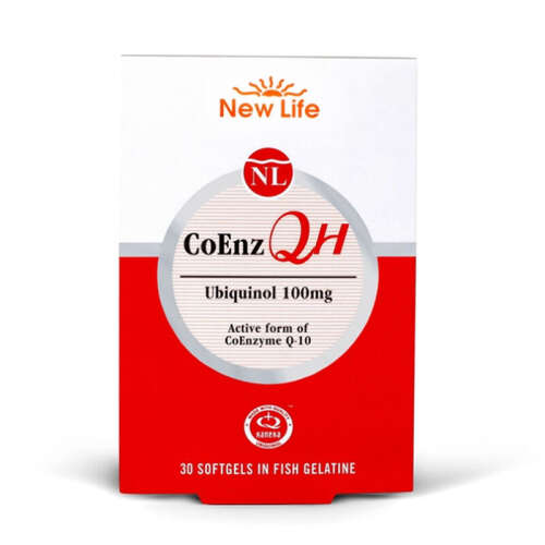 New Life CoEnz QH 100mg Takviye Edici Gıda 30 Kapsül - 1