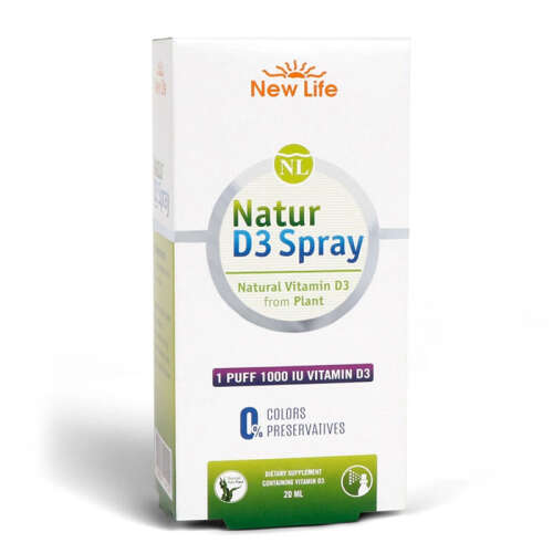 New Life Natur D3 Takviye Edici Gıda 20ml - 1