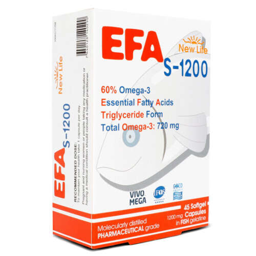 New Life S-1200 Omega 3 Takviye Edici Gıda 45 Kapsül - 1