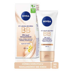 Nivea 24 Saat Nemlendirme BB Krem Spf 15 50 ml - 2