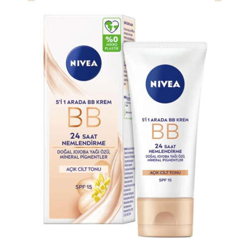 Nivea 24 Saat Nemlendirme BB Krem Spf 15 50 ml - 1