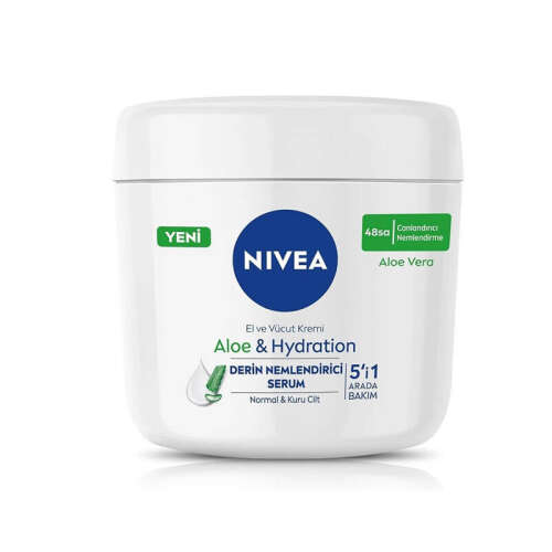 Nivea Aloe Hydration El ve Vücut Kremi 400 ml - 1