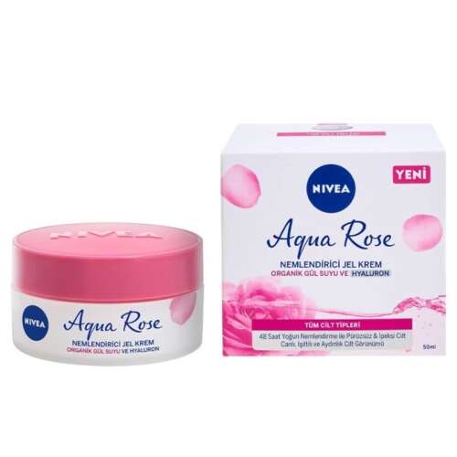 Nivea Aqua Rose Nemlendirici Jel Krem 50 ml - 1