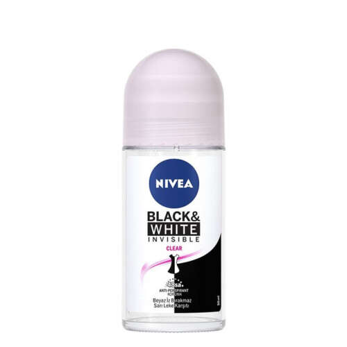 Nivea Black- White Invisible Kadın Roll On 50 ml - 1