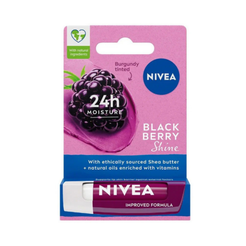 Nivea Blackberry Böğürtlen Lip Stick 4.8 gr - 1