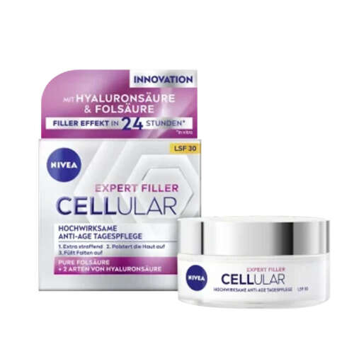 Nivea Cellular Expert Filler Yoğun Yaşlanma Karşıtı Spf15+ Gündüz Kremi 50 ml - 1