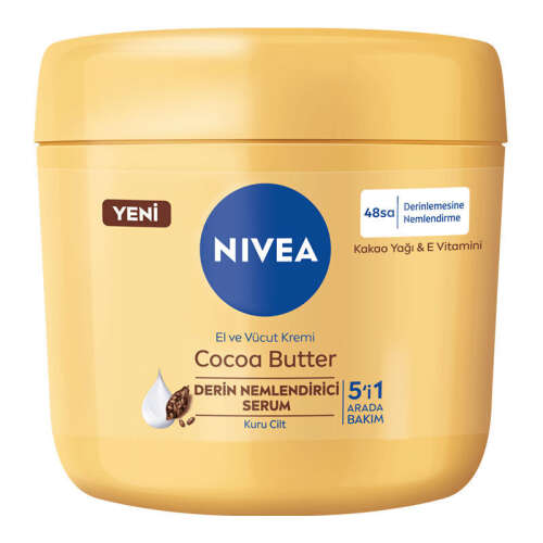 Nivea Cocoa Butter El ve Vücut Kremi 400 ml - 1