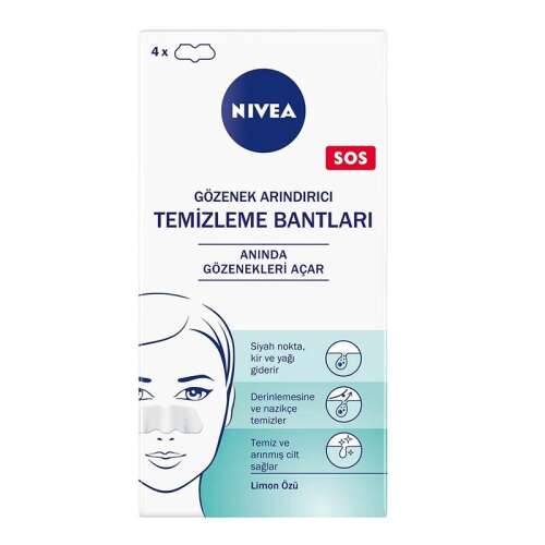 Nivea Gözenek Arındırıcı Temizleme Bantları 4 Adet - 1