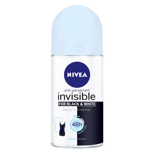 Nivea Insivible Black & White Pure ROLL-ON Women 50ml - 1