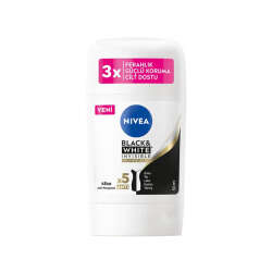 Nivea Invisible Black- White İpeksi Pürüzsüzlük Kadın Stick Deodorant 50 ml - 1