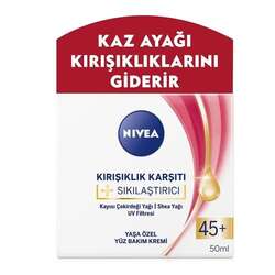 Nivea Kırışıklık Karşıtı 45+ Yüz Bakım Kremi 50 ml