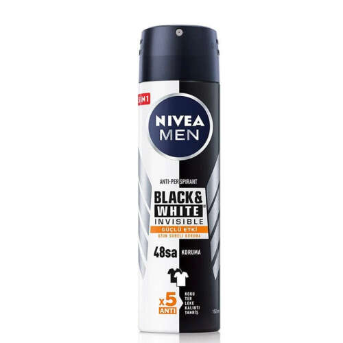 Nivea Men Black- White Invisible Deodorant 150 ml - 1