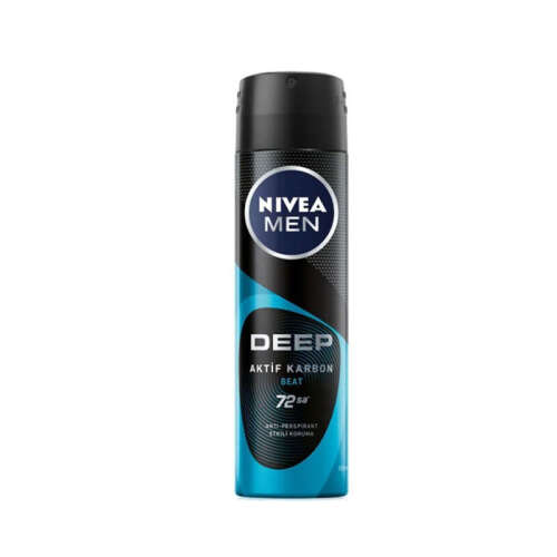 Nivea Men Deep Aktif Karbon Deodorant 150 ml - 1