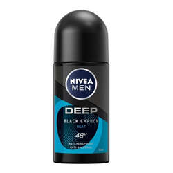 Nivea Men Deep Beat Black Carbon Roll On 50 ml - 1