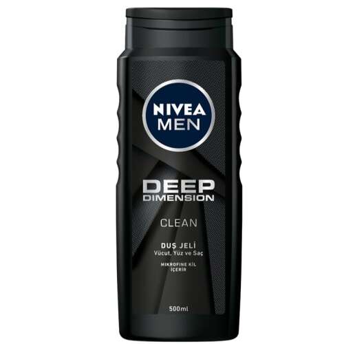 Nivea MEN Deep Dimension Duş Jeli 500 ml - 1