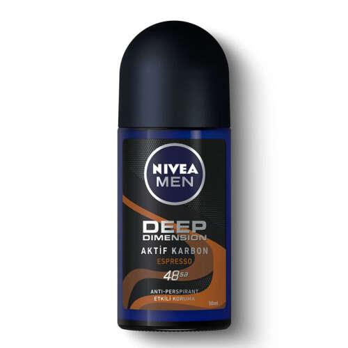 Nivea Men Deep Dimension Espresso Roll On 50 ml - 1