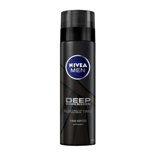 Nivea Men Deep Dimension Pürüzsüz Tıraş Köpüğü 200 ml - 1