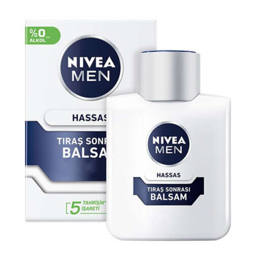 Nivea Men Hassas Ciltler için Traş Sonrası Balsam 100 ml - 1