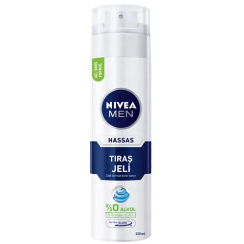 Nivea Men Hassas Tıraş Jeli 200 ml - 1