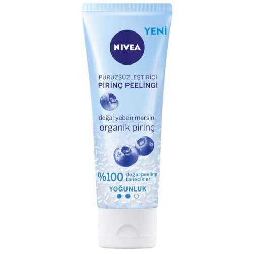 Nivea Pürüzsüzleştirici Doğal Yaban Mersini Pirinç Peelingi 75 ml - 1