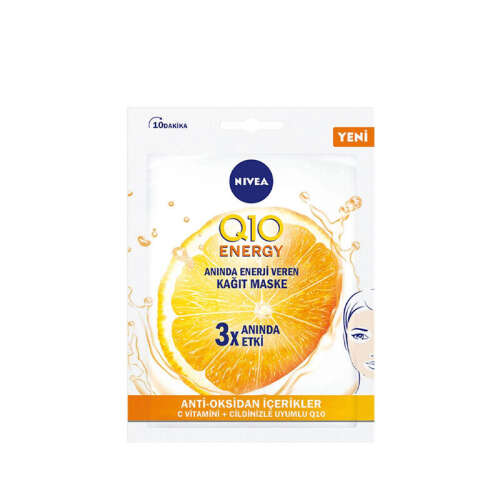 Nivea Q10 Energy Kağıt Maske 1 Adet - 1