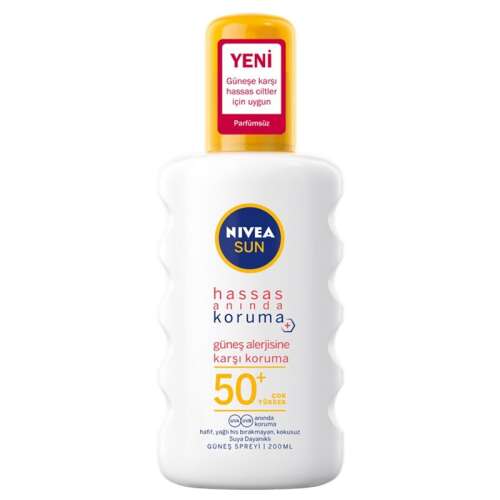 Nivea Sun Hassas Koruma Spf 50 Sprey 200 ml - 1